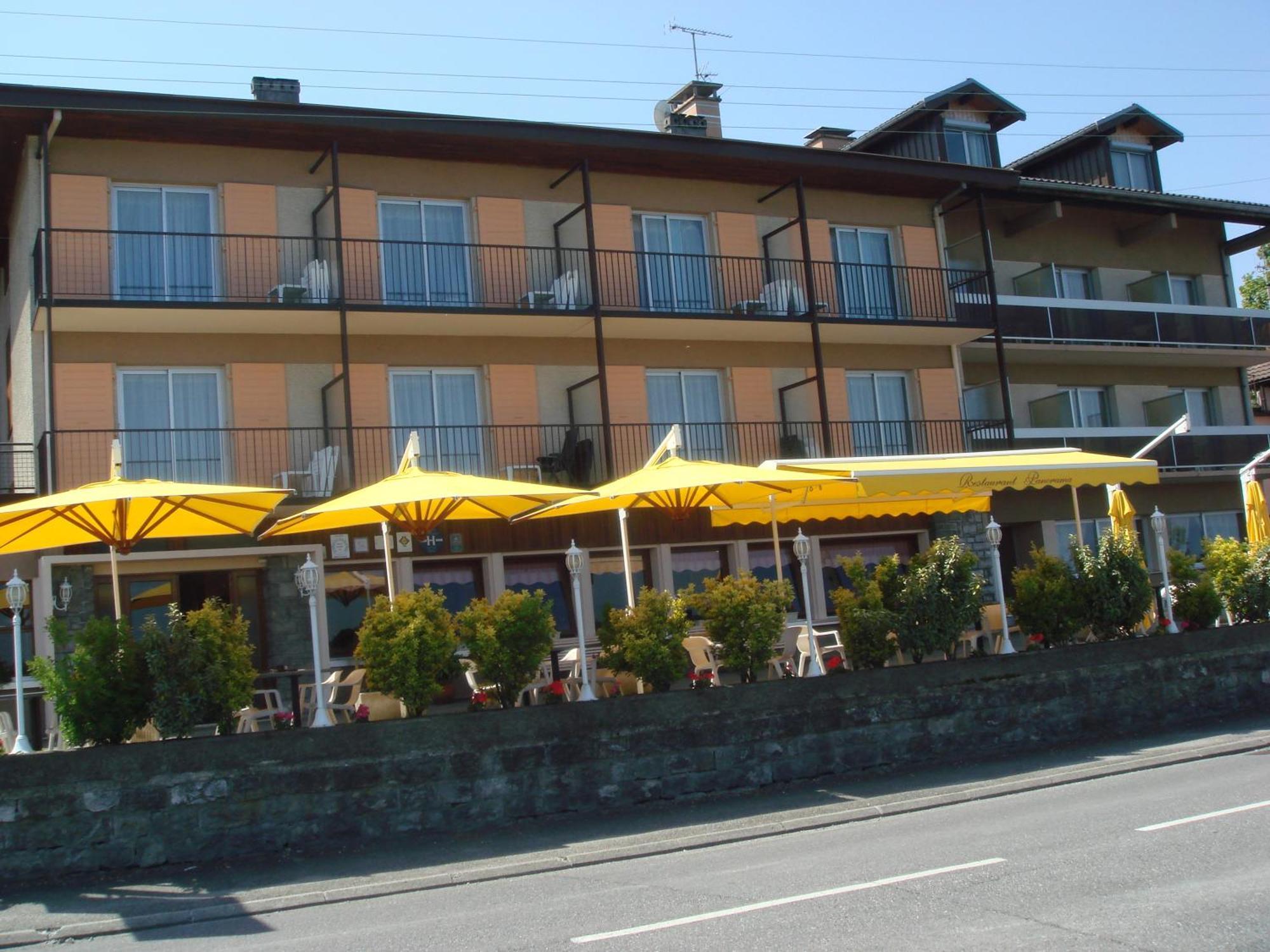 Hotel Restaurant Le Panorama Neuvecelle Kültér fotó